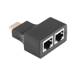 Αντάπτορας σήματος HDMI / 2xRJ45 30m m/f