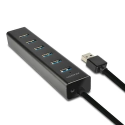 USB Hub Axagon I/O Usb3.0 7Port Charging/W/Ac 1.2M Hue-Sa7Bp