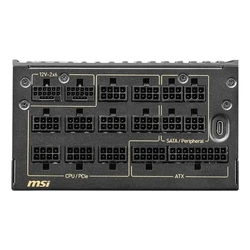 Τροφοδοτικό 1600W MSI Meg Ai1600T Pcie5 / Atx 3.1 / 80 Plus Titanium / Megai1600Tpcie5