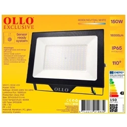 Προβολέας Ollo 150W / 15000 Lumen / 4000 K / Ac220-240V / Angle 110 / Vs121C-150W-40K