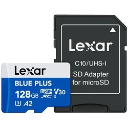Κάρτα Μνήμης microSDXC 128GB Lexar Uhs-IW A Lmsblpl128G-Bnang