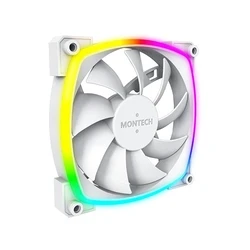 Case Fan 12cm Montech Ax120 Pwm White Montech