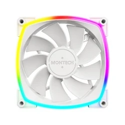 Case Fan 12cm Montech Rx120 Pwm White 3 In 1 Montech