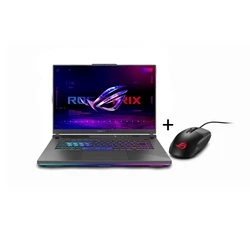 Laptop Asus Rog Strix G16 (2025) Amd Ryzent 9 8940Hx 2.4Ghz 16" 1920 X 1200 16GB DDR5 SSD 1TB Nvidia Geforce RTX 5070 Ti 12GB Win11Home Black,Grey 90Nr0Nj7-M00690