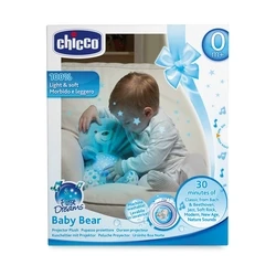 Chicco Παιχνίδι Ύπνου First Dreams Baby Bear από Ύφασμα με Μουσική για Νεογέννητα 08015-20