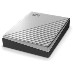 Eξωτερικός Σκληρός Δίσκος 1TB WD My Passport Ultra Silver USB-C/USB3.0 HDD 2,5inch Metal finish RTL
