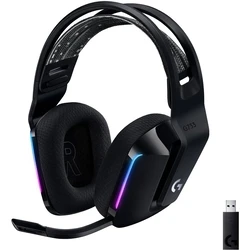 Gaming Headset Logitech Lightspeed G733 Black