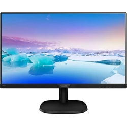 Monitor 24" Philips (1920x1080) V-Line 243V7QJABF 16:9 4ms VGA HDMI DisplayPort Full HD Black