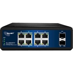 Network Switch 8+2P Allnet ALL-SGI8108v2 industrial