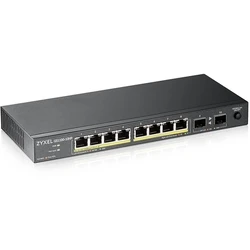 Network Switch 8+2P Zyxel GS1100-10HPV2