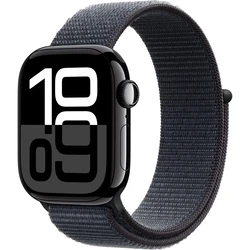 Smartwatch Apple Watch Series 10 42mm Jet Black Aluminium with Ink Sport Loop