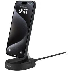 Ασύρματος Φορτιστής Belkin BoostCharge  PRO Qi2 15W magnetic Station, b