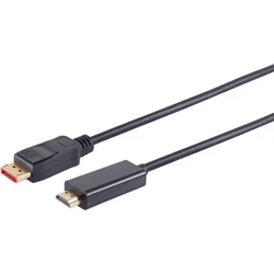 Καλώδιο DisplayPort 1.4 > HDMI (ST-ST) 10m 4K 60Hz Black