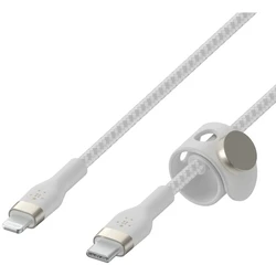 Καλώδιο USB Belkin PRO Flex Lightning/USB-C,bis 15W, Apple zert.,2m, White