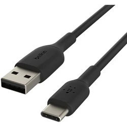 Καλώδιο USB Belkin USB-C/USB-A PVC, 1m, Black