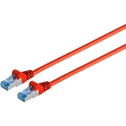 Καλώδιο Δικτύου CAT6a RJ45 S/FTP PiMF 1m Red