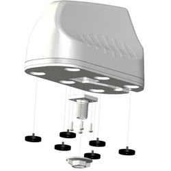 Κεραία Δικτύου Poynting 5G/LTE KFZ/Marine A-MIMO-0003-V2-15 White SMA (M) & RPSMA 1,8~4,5dbi Dual-Band MIMO 2M S