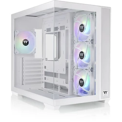 Κουτί Η/Υ Thermaltake Midi View 380 TG ARGB Snow White