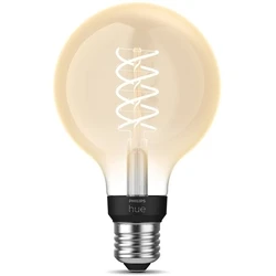 Λάμπα LED Smart Philips Hue White E27 Filament Globe G93 550lm