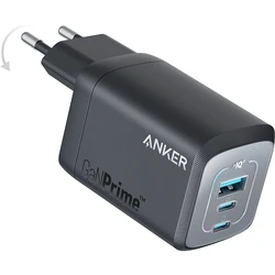 Φορτιστής Πρίζας Anker 735 Prime 67W 1 x USB-A 2 x USB-C Black