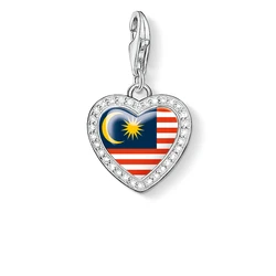 Γυναικείο Charm Thomas Sabo 1184-628-7 (2,6cm) από Ασήμι Silver, Multicolor