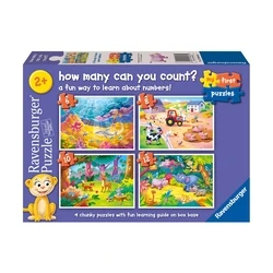Ravensburger My First Puzzles How Many Can You Count Children's Jigsaw Puzzle Set