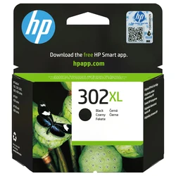 Γνήσιο Μελάνι HP 302XL F6U68AE Black Blister
