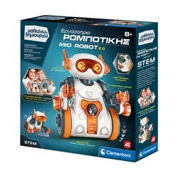 Μαθαίνω Δημιουργώ Robotics - Εκπαιδευτικό Παιχνίδι Εργαστήριο Ρομποτικής Mio Robot 2.0 8+ - Clementoni