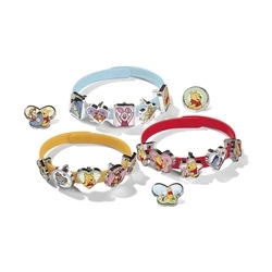 Κοσμήματα Winnie the Pooh - Σετ 3 βραχιολιών με 18 charms (Totum / CCG)