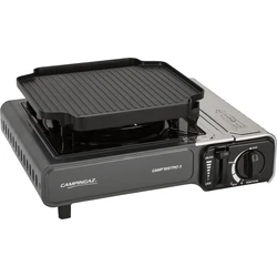 Campingaz Camp'Bistro 3 Portable Gas Stove with Die-cast Aluminium Griddle