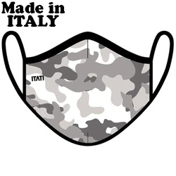 ITATI Μάσκα Προστασίας AIR Camouflage Γκρι (Ενήλικη)