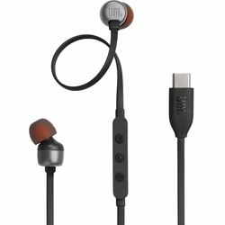 JBL Tune 310C In-ear Handsfree Ακουστικά με Βύσμα USB-C Μαύρο