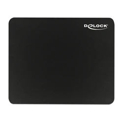 Mousepad DeLOCK 12005, 22x18x0.2cm, μαύρο