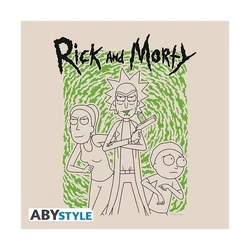 Τσάντα για Ψώνια Rick and Morty - Portal σε Μπεζ χρώμα (Abysse)