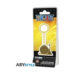 Abysse Buster Call 3D Metal Keychain Gold ABYKEY566