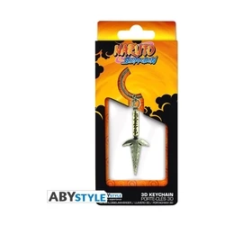 Abysse Μπρελόκ Naruto Shippuden - 4ος Hokage Kunai Μεταλλικό Κίτρινο