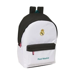 Safta Real Madrid Double Backpack for 15.6" Laptop with USB (612654820)