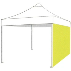 Τοίχος Ανταλλακτικός Gazebo Full Wall 3m x 2m - ESCAPE