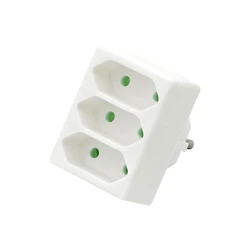 Ταφ Ρεύματος 220V R-3 με 3 πρίζες χωρίς γείωση