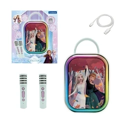 Lexibook iParty Karaoke Φορητό Ηχείο με 2 Ασύρματα Μικρόφωνα - Frozen (BTC030FZ)