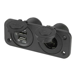 Πρίζα αναπτήρα αυτοκινήτου με 2x USB (DM-96-893)