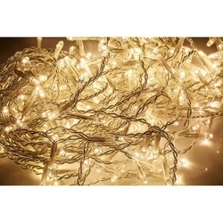 Χριστουγεννιάτικα LED Rebel 5m Θερμό Λευκό IP44