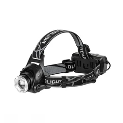 Φακός Κεφαλής LED Rebel 10W Επαναφορτιζόμενος