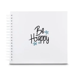 Hama Be Happy Σπιράλ Άλμπουμ Φωτογραφιών 28x24 cm – 50 Λευκές Σελίδες