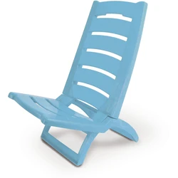 Καρεκλάκι Παραλίας ADRIATIC Πλαστικό Αζουρίτη