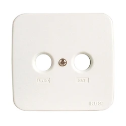 Πλαίσιο Πρίζας Ikusi PBT-990 Coverplate TV/RD-SAT