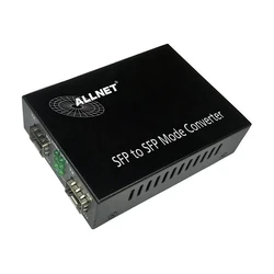 Media Converter Allnet 1000BASE-SX/-LX to-SX/-LX Single- Mini-GBIC ALL-MC108G-SFP-SFP