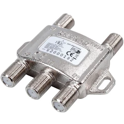 Switch Μεταλικό diseq 4 way SAT-SWITCH 20 με 4 εισόδους και 1 έξοδο