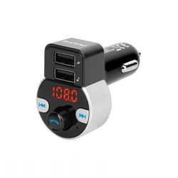 FM Transmitter Peiying με λειτουργία Bluetooth (2 υποδοχές USB)
