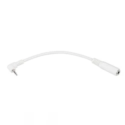 Αντάπτορας 2.5mm γωνία - 3.5mm M/F σε Αντάπτορας (λευκό)